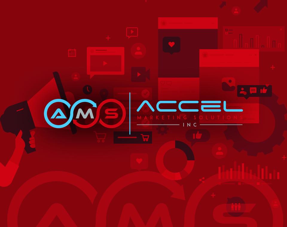 Accel Marketing Solutions, Inc. Logo on Banner