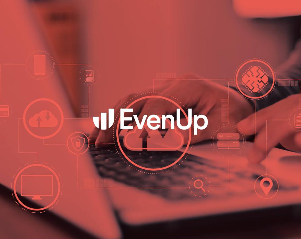 EvenUp Logo on Banner