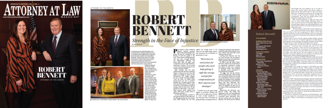 Robert R. Bennett Robert Bennett: Strength in the Face of Injustice
