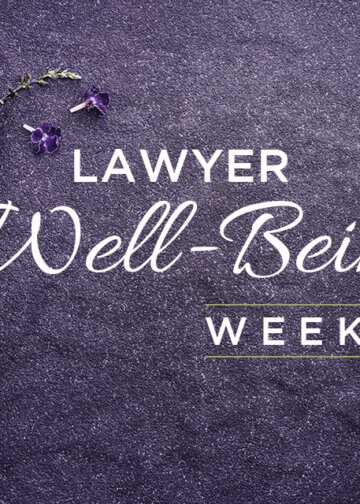 Lawyer well-being week 2024