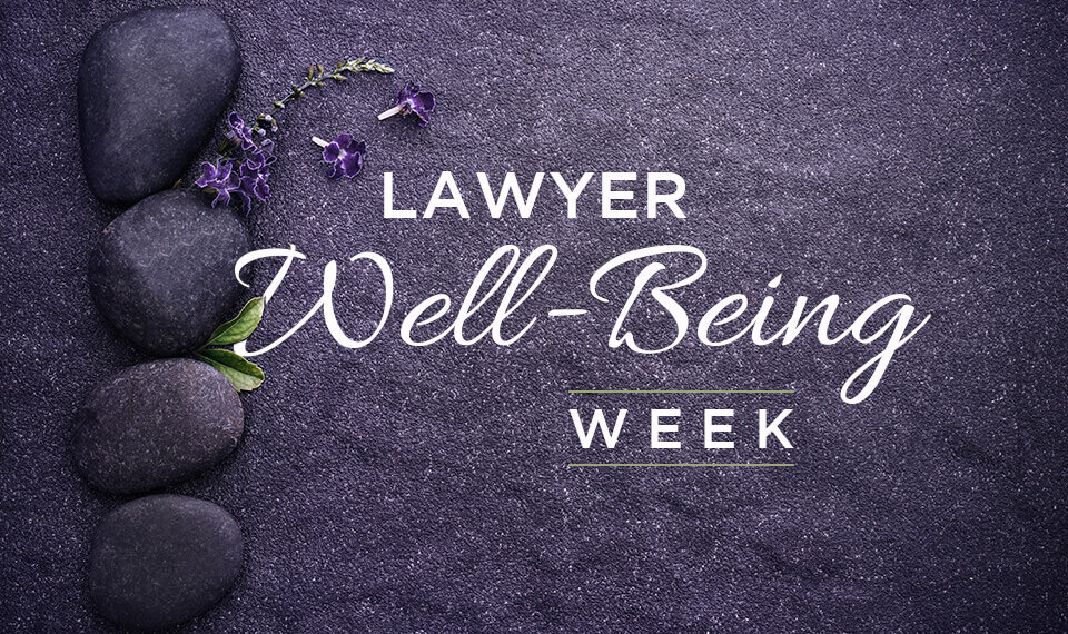Lawyer well-being week 2020