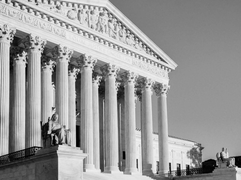 United States Supreme Court Building - Washington DC USA