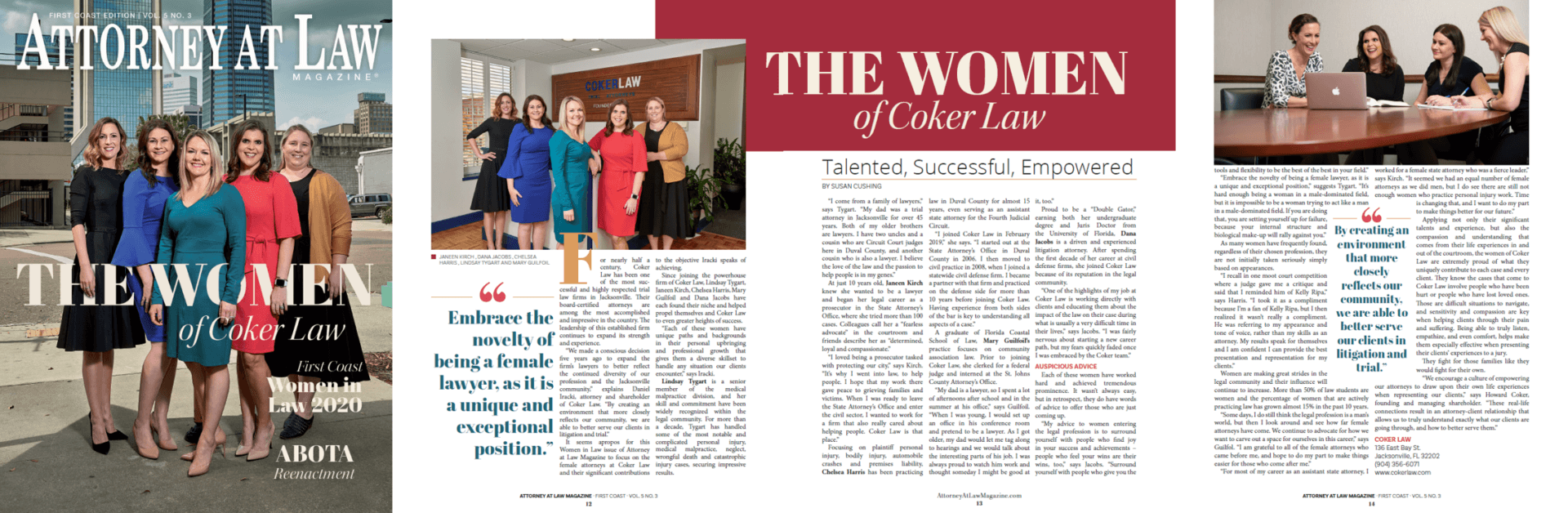 The women of Coker Law