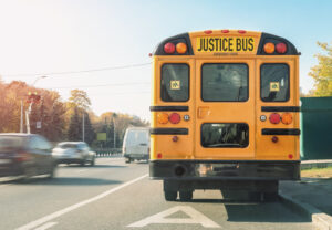 justice bus