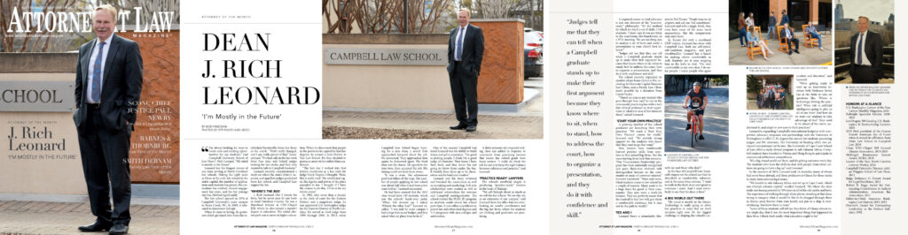 Attorney at Law Magazine NC Triangle Vol. 9 No. 2