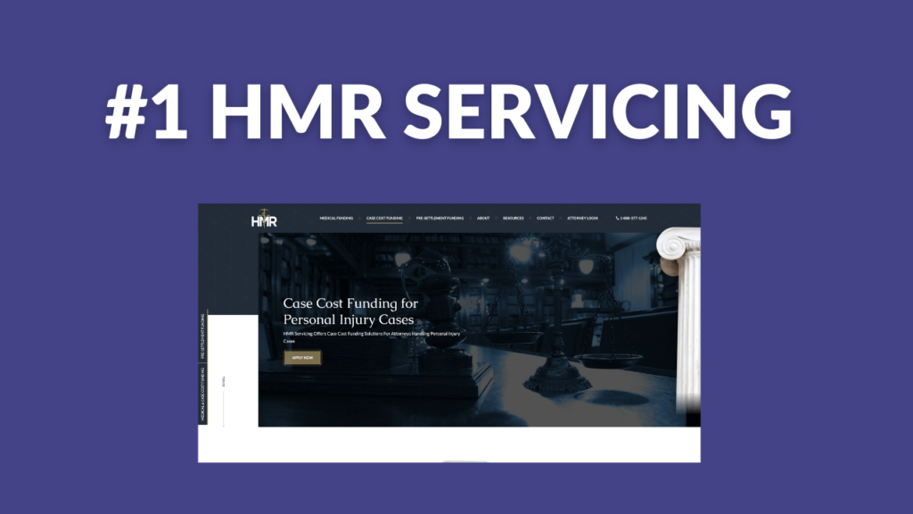 litigation finance company hmr-servicing