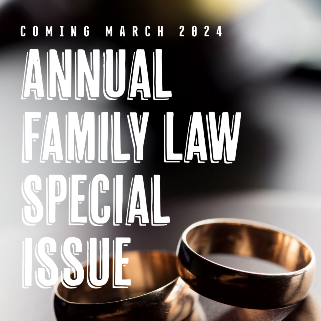 Family Law Special Issue