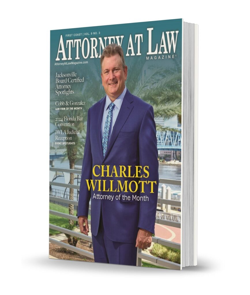 Attorney at Law Magazine First Coast Vol. 9 No. 3