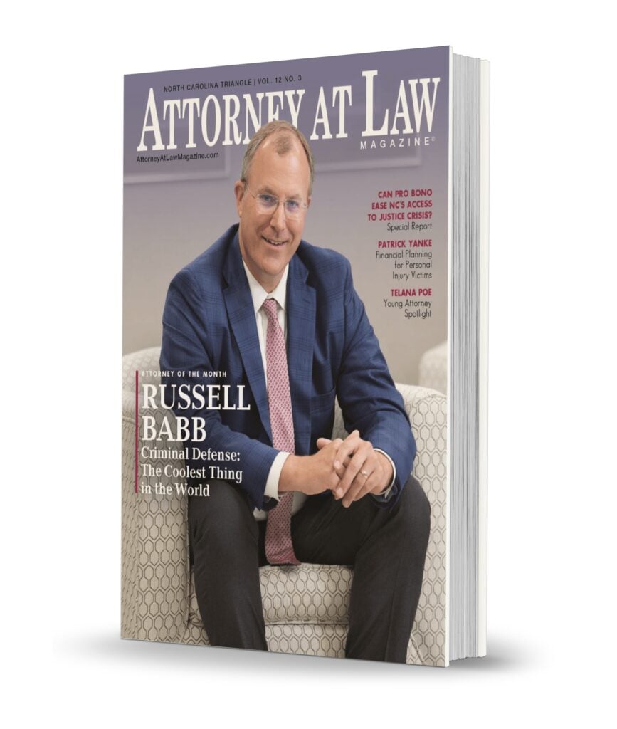 Attorney at Law Magazine NC Triangle Vol. 12 No. 3