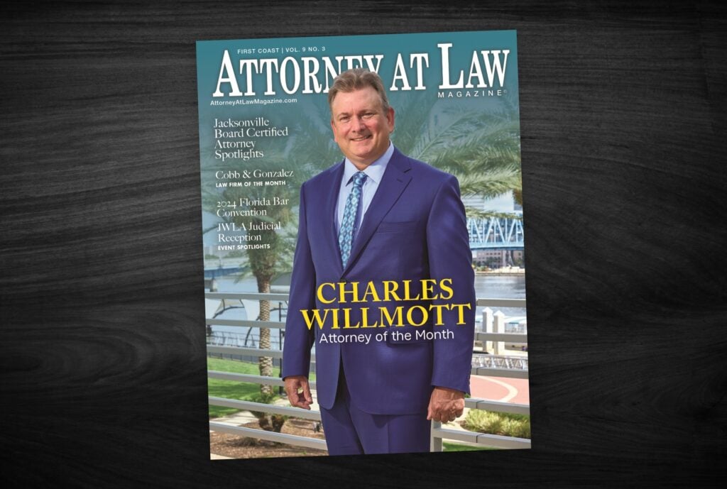 Attorney at Law Magazine First Coast Vol. 9 No. 3