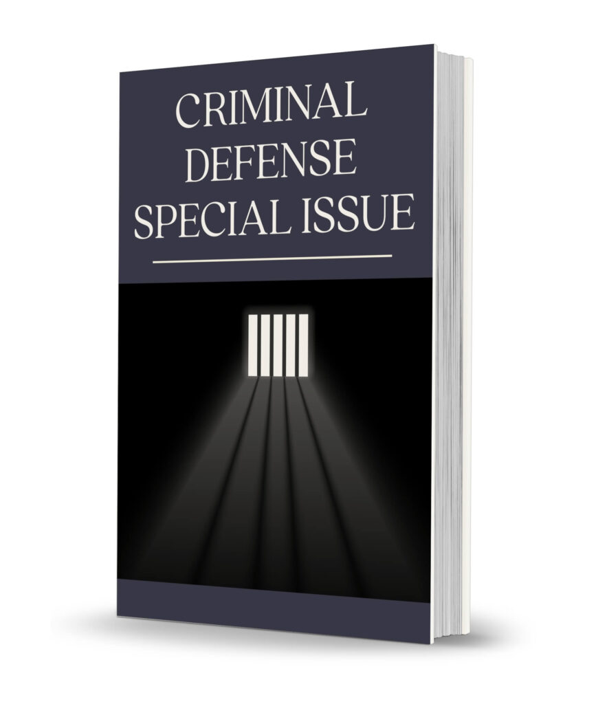 Criminal Defense Special Issue