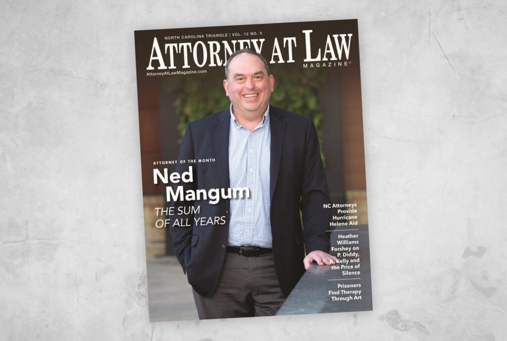 Attorney at Law Magazine NC Triangle Vol. 12 No. 5