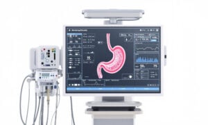 An medical screen showing a weight loss surgery patient who may have thiamine deficiency.