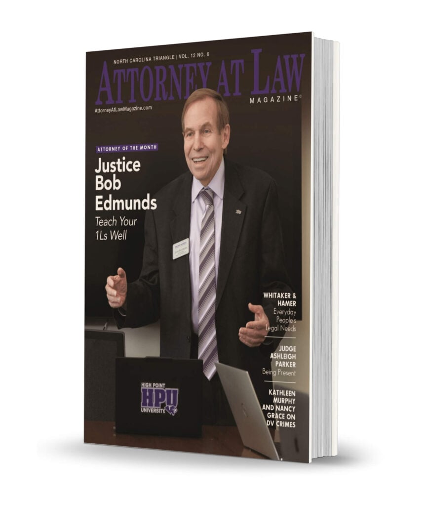 Attorney at Law Magazine NC Triangle Vol. 12 No. 6