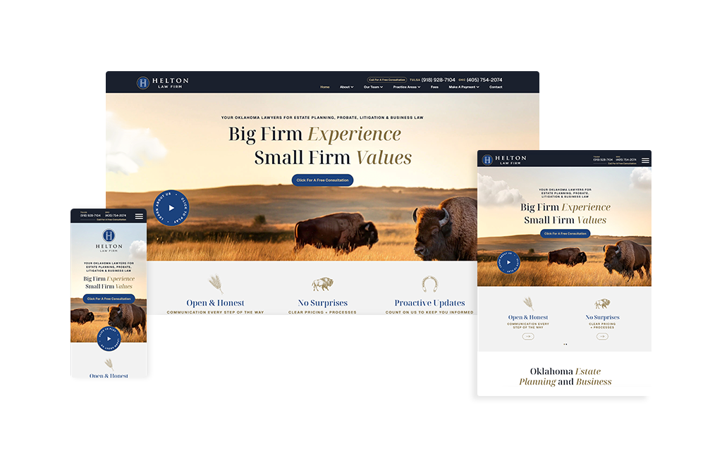 Helton Law Firm - heltonlawfirm.com - Designed by iLawyer Marketing