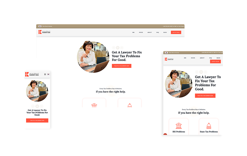 Sammy Kim Esq​. - vataxattorney.com - Designed by Forward Push Law Firm Marketing