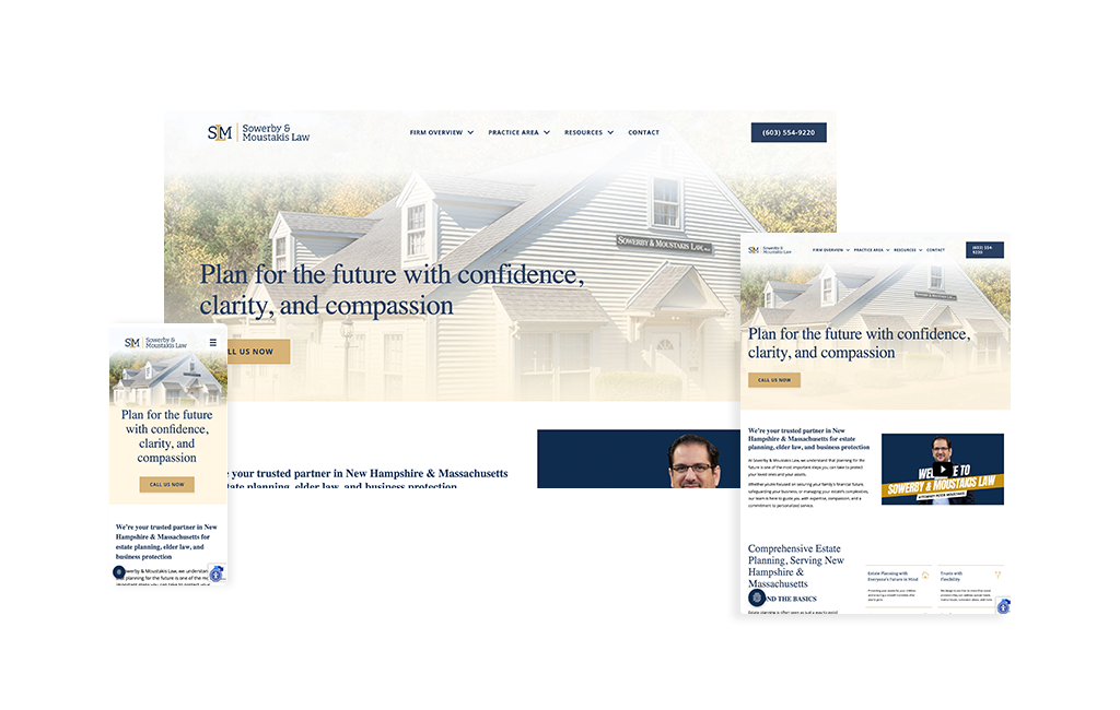 Sowerby & Moustakis Law PLLC - sowerbyandmoustakislaw.com - Designed by Forward Push Law Firm Marketing