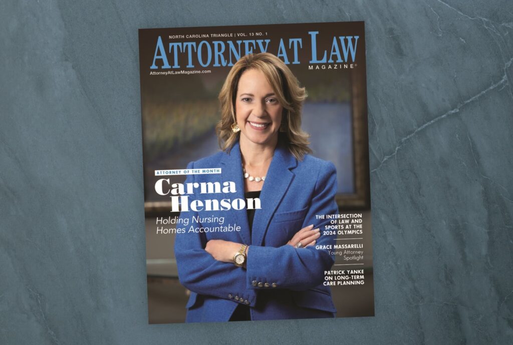 Attorney at Law Magazine NC Triangle Vol. 13 No. 1