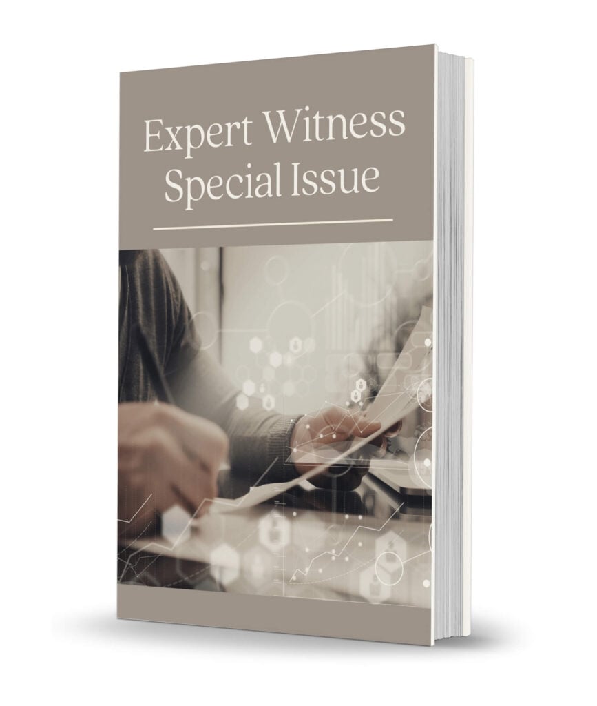 expert witness special issue