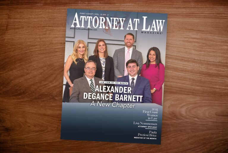 Attorney at Law Magazine First Coast Vol. 10 No. 2