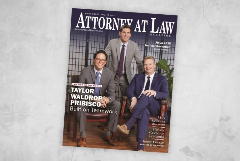 Attorney at Law Magazine First Coast Vol. 10 No. 3