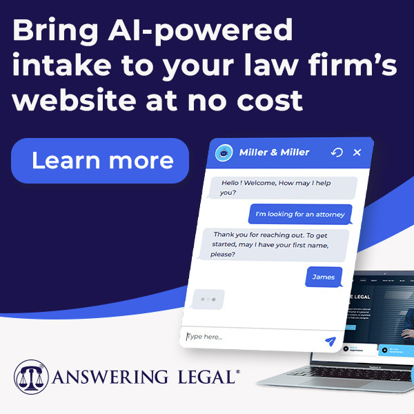 Answering Legal Banner
