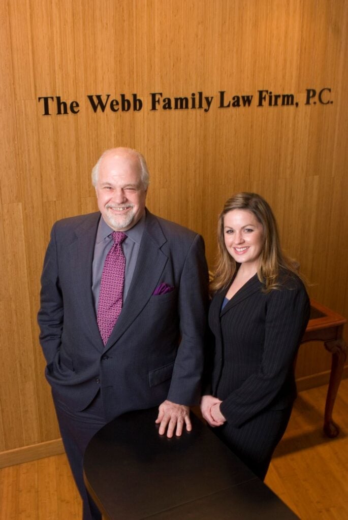 Natalie Webb with Her Father