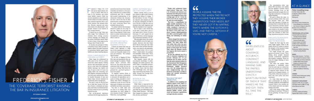 Frederick J. Fisher feature