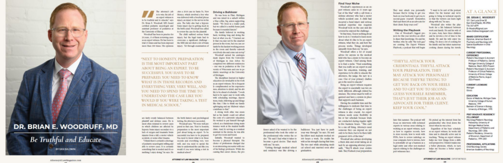 Brian E. Woodruff feature