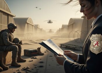 contractor from alabama reading a DBA claim