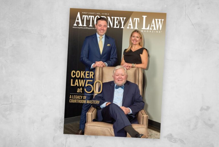 Attorney at Law Magazine First Coast Vol. 10 No. 6