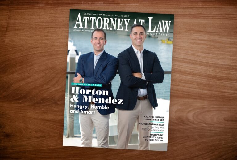Attorney at Law Magazine NC Triangle Vol. 13 No. 5