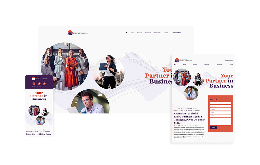 The Law Office of Poorvi B. Parkhie - poorviparkhie.com - Designed by The Modern Firm