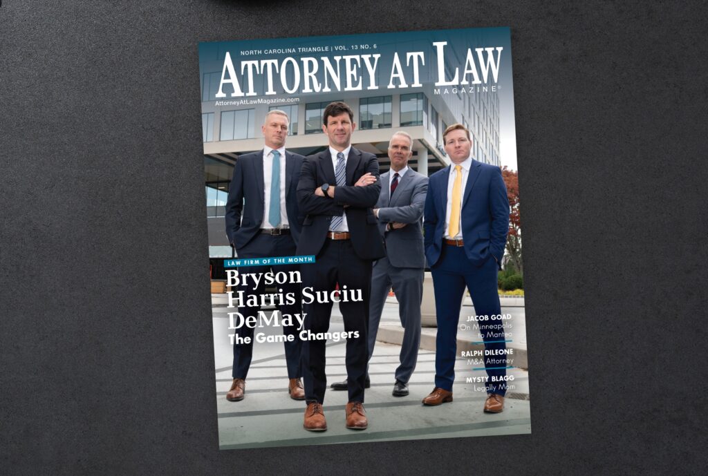 Attorney at Law Magazine NC Triangle Vol. 13 No. 6
