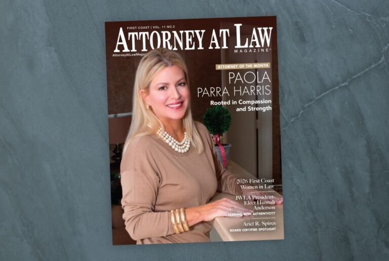 Attorney at Law Magazine First Coast Vol. 11 No. 2