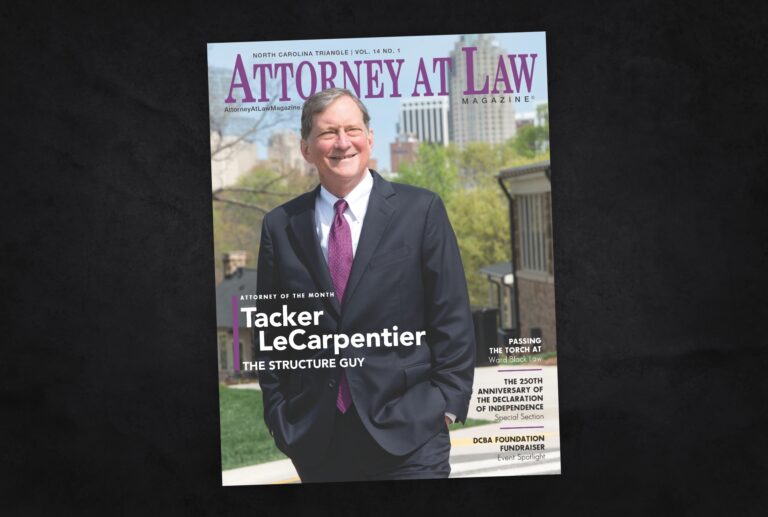 Attorney at Law Magazine NC Triangle Vol. 14 No. 1