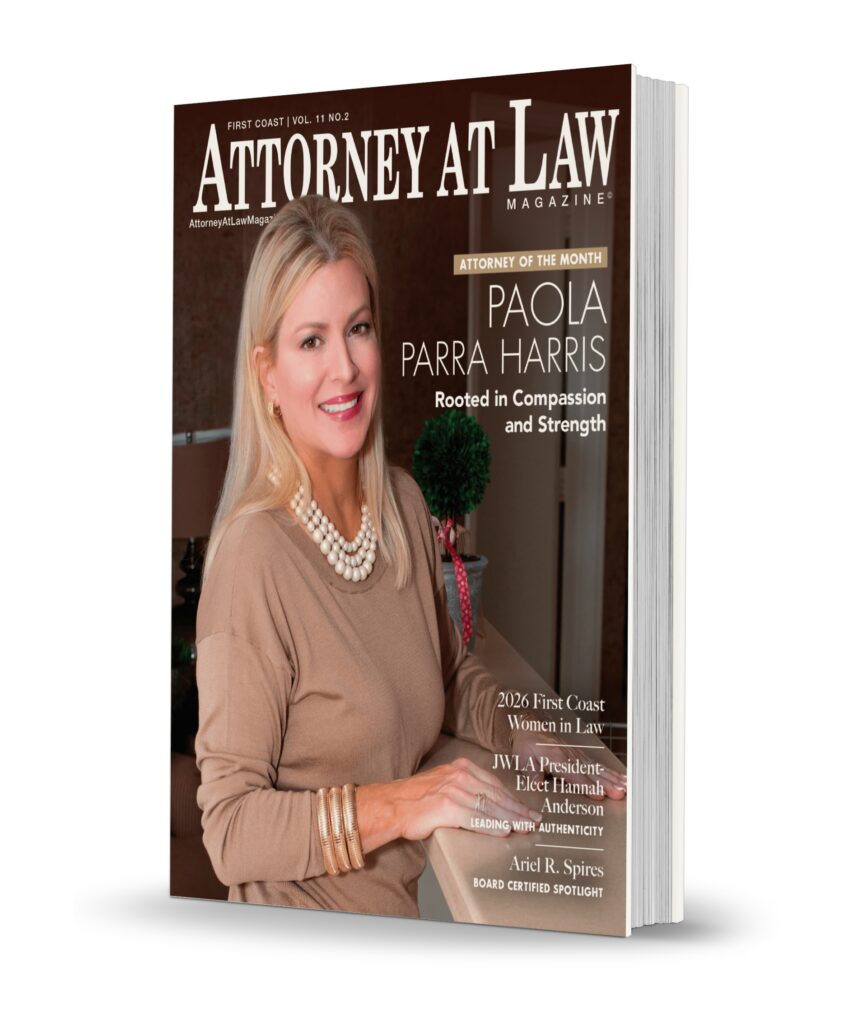 Attorney at Law Magazine First Coast Vol. 11 No. 2
