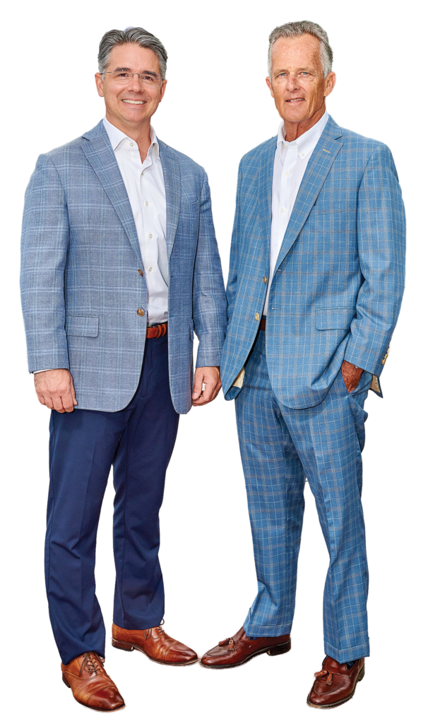 Robert Travieso and Robert “Mac” McLeod