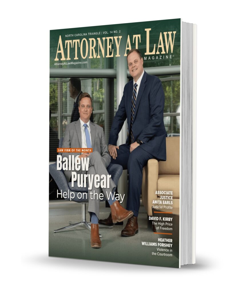 Attorney at Law Magazine NC Triangle Vol. 14 No. 2
